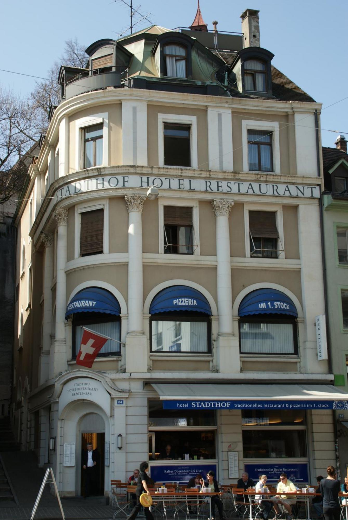 Stadthof Budget Hotel Basel City Center Экстерьер фото